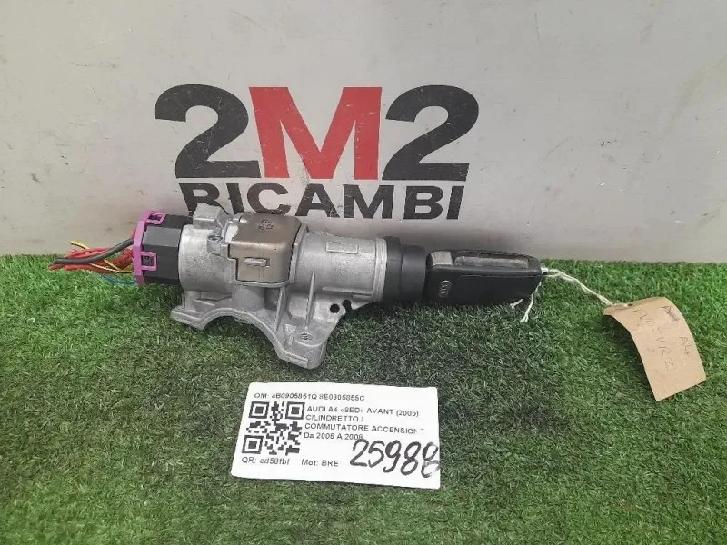 Cilindretto Commutatore Accensione 4B0905851Q 8E0905855C Audi A4 8ED Avant 2005