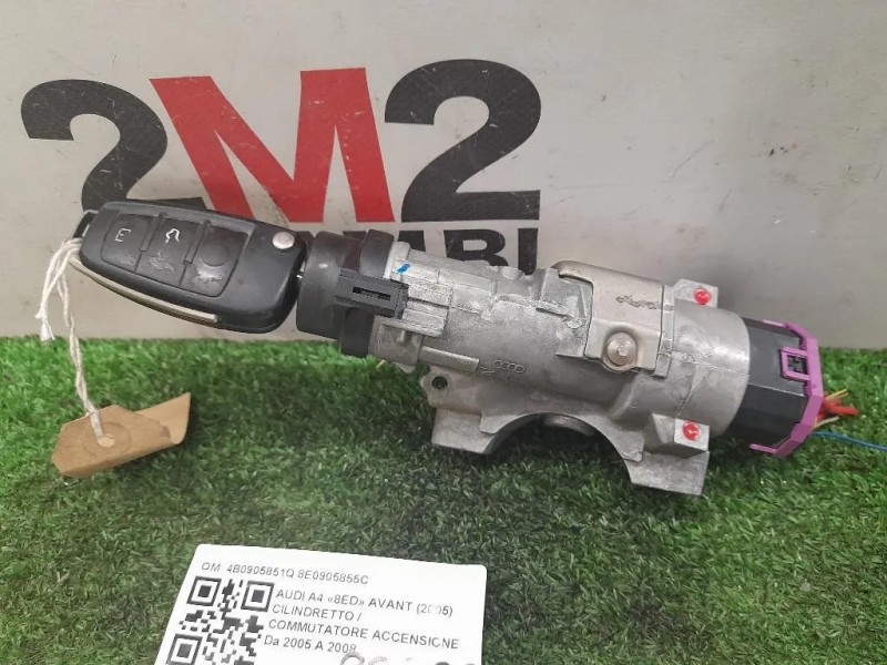 Cilindretto Commutatore Accensione 4B0905851Q 8E0905855C Audi A4 8ED Avant 2005