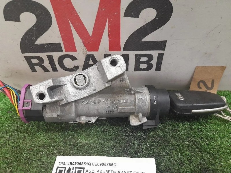 Cilindretto Commutatore Accensione 4B0905851Q 8E0905855C Audi A4 8ED Avant 2005