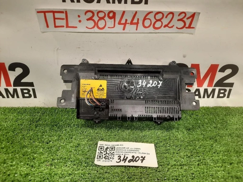 Modulo Comando Riscaldamento Clima 8X23-18C858-AG Jaguar XF I 2008