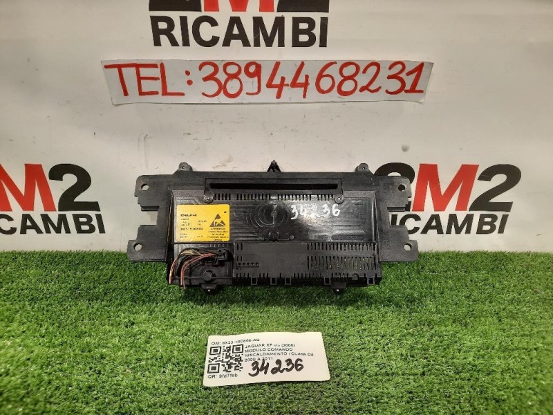 Modulo Comando Riscaldamento Clima 8X23-18C858-AG Jaguar XF I 2008