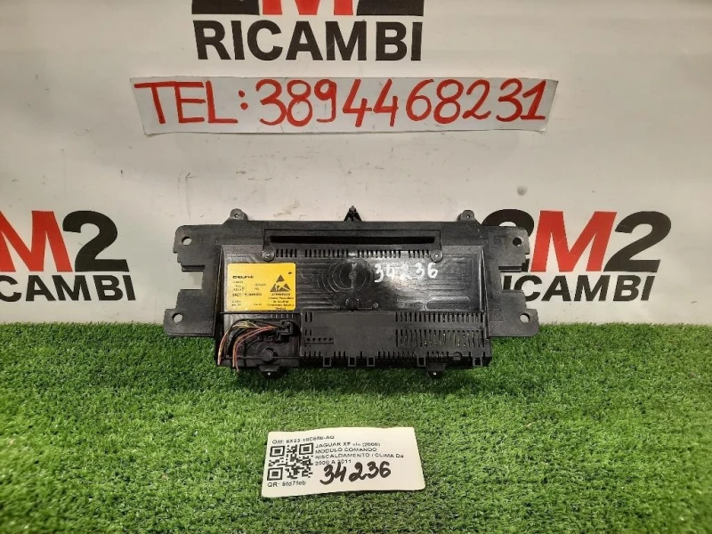 Modulo Comando Riscaldamento Clima 8X23-18C858-AG Jaguar XF I 2008