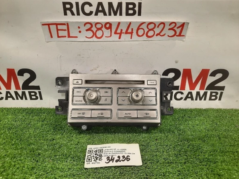 Modulo Comando Riscaldamento Clima 8X23-18C858-AG Jaguar XF I 2008