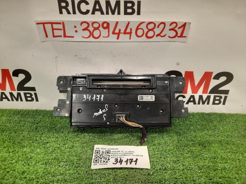 Modulo Comando Riscaldamento Clima CX23-18C858-DD Jaguar XF I 2008