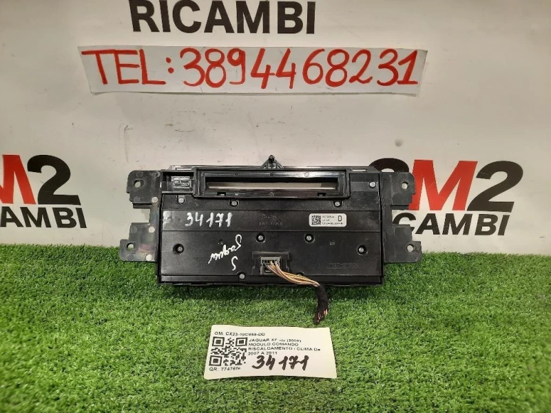 Modulo Comando Riscaldamento Clima CX23-18C858-DD Jaguar XF I 2008
