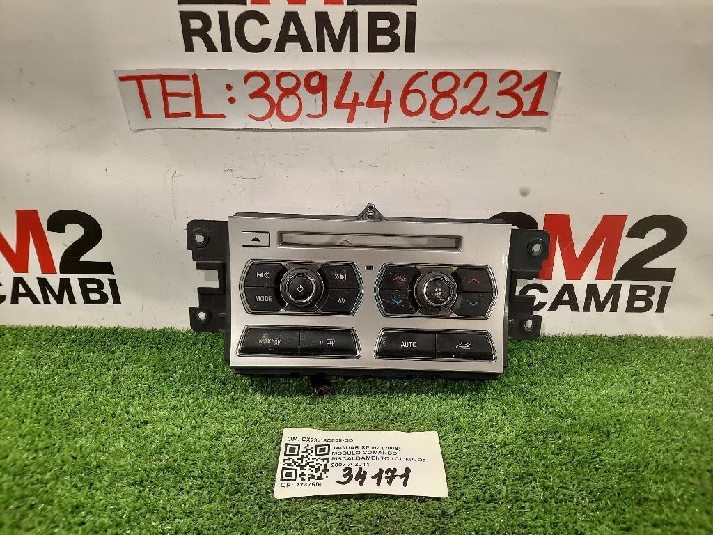 Modulo Comando Riscaldamento Clima CX23-18C858-DD Jaguar XF I 2008