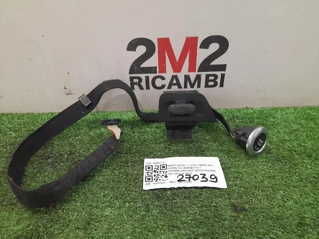 Cilindretto Commutatore Accensione 6954718 Bmw Serie 1 E87 Berlina 2005