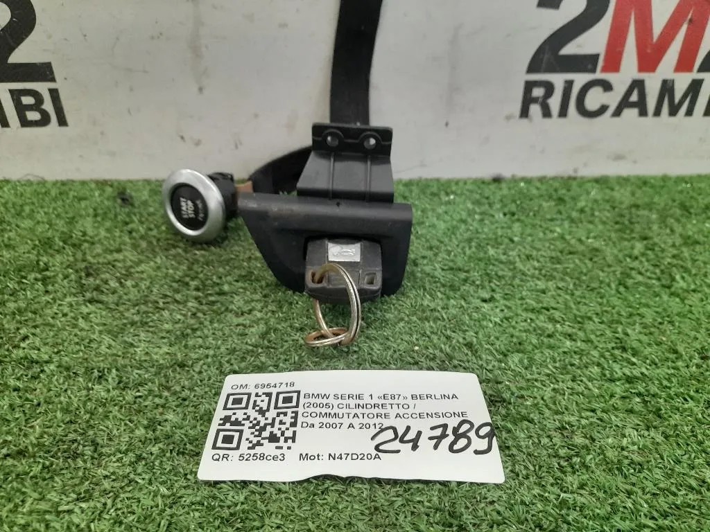 Cilindretto Commutatore Accensione 6954718 Bmw Serie 1 E87 Berlina 2005