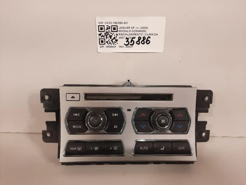 Modulo Comando Riscaldamento Clima CX23-18C858-AD Jaguar XF I 2008