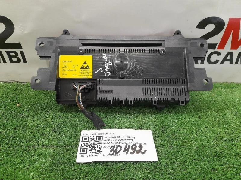 Modulo Comando Riscaldamento Clima 8X23-18C858- AG Jaguar XF I 2008