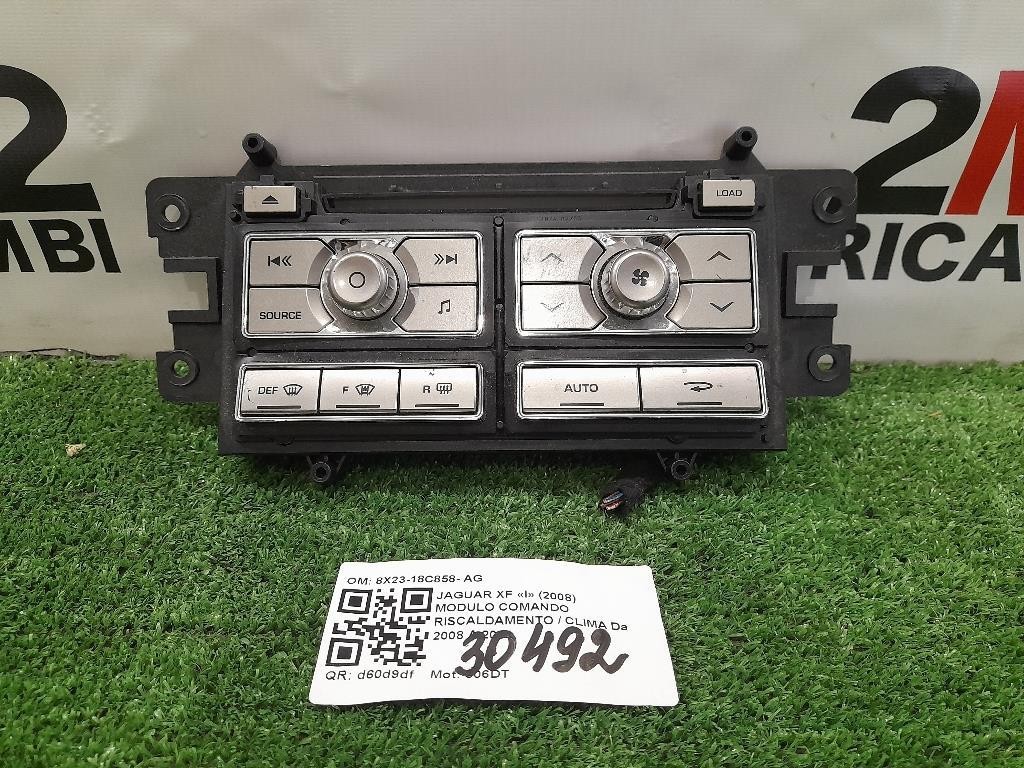 Modulo Comando Riscaldamento Clima 8X23-18C858- AG Jaguar XF I 2008