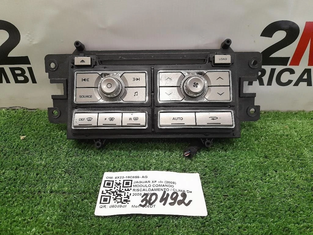 Modulo Comando Riscaldamento Clima 8X23-18C858- AG Jaguar XF I 2008