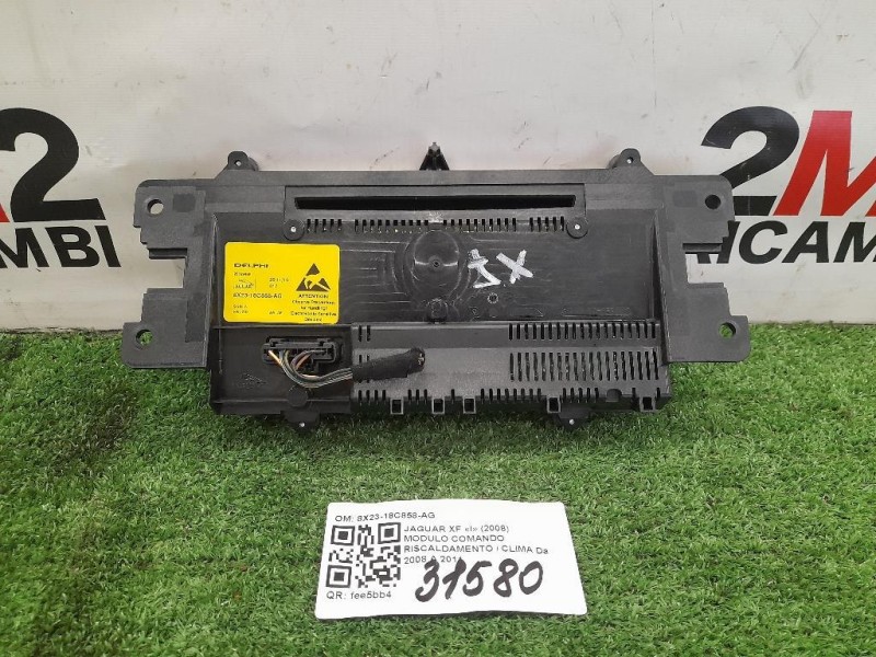 Modulo Comando Riscaldamento Clima 8X23-18C858-AG Jaguar XF I 2008
