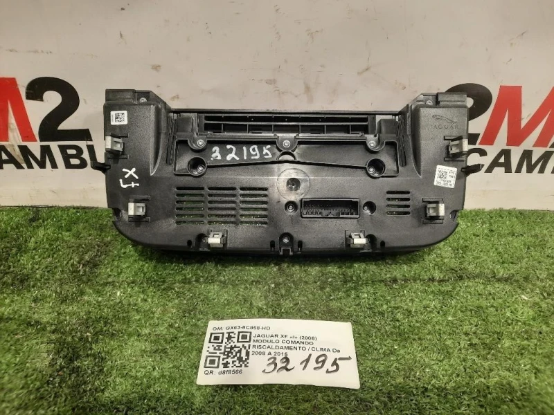 Modulo Comando Riscaldamento Clima GX63-8C858-HD Jaguar XF I 2008