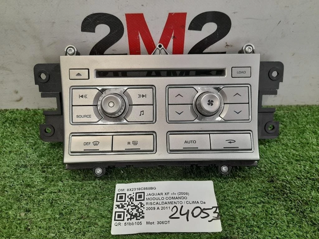 Modulo Comando Riscaldamento Clima 8X2318C858BG Jaguar XF I 2008