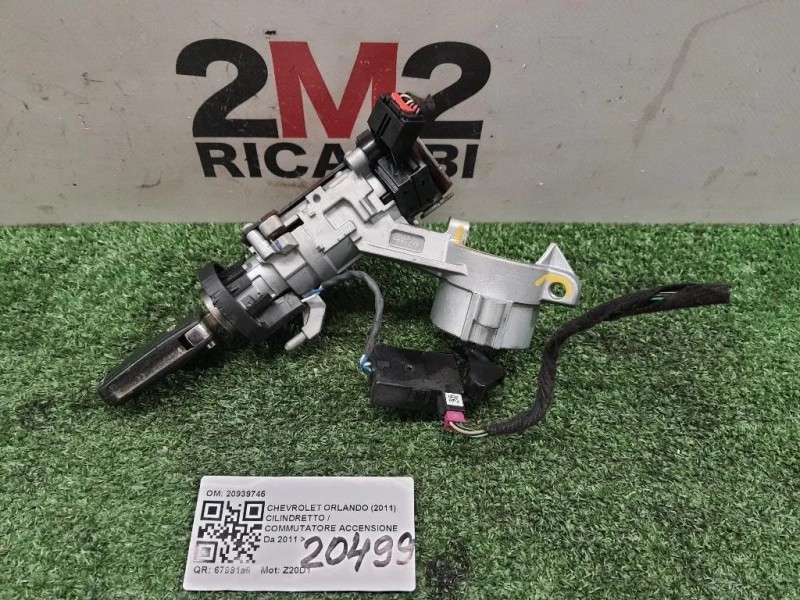 Cilindretto Commutatore Accensione 20939745 Chevrolet Orlando 2011