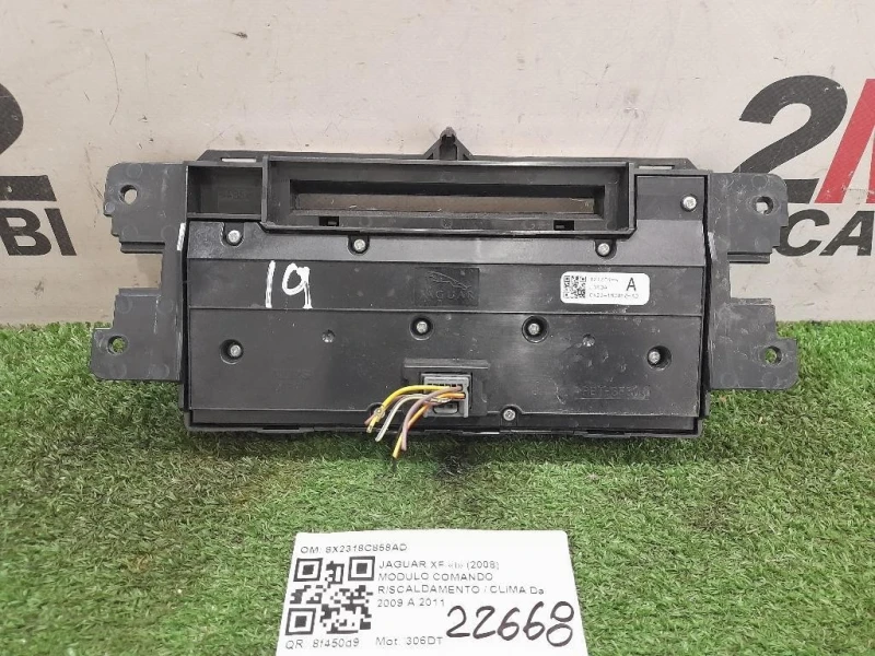 Modulo Comando Riscaldamento Clima 8X2318C858AD Jaguar XF I 2008