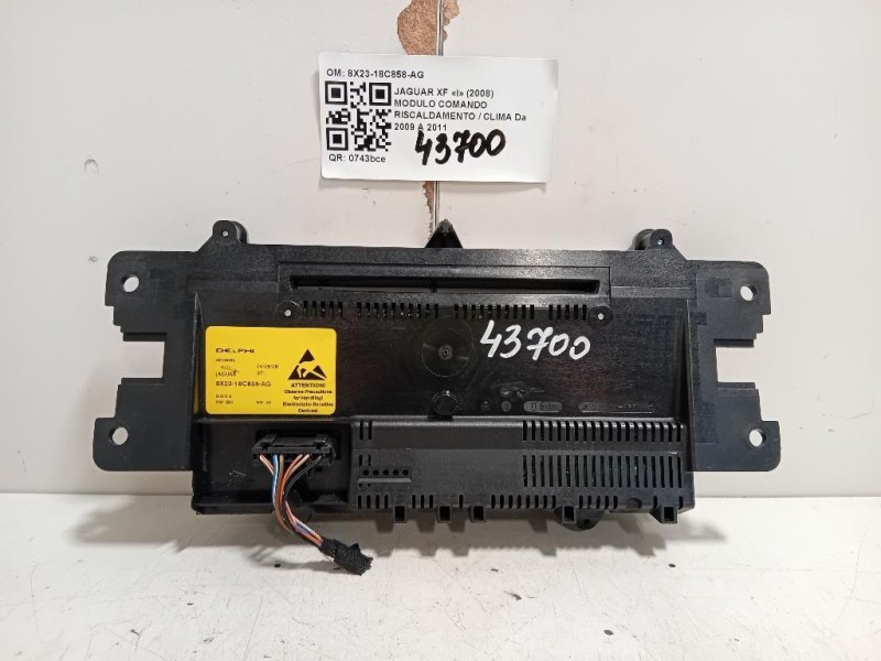 Modulo Comando Riscaldamento Clima 8X23-18C858-AG Jaguar XF I 2008