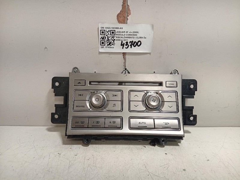 Modulo Comando Riscaldamento Clima 8X23-18C858-AG Jaguar XF I 2008