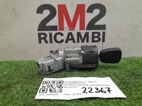Cilindretto Commutatore Accensione N0503451 Citroen C4 II 2011