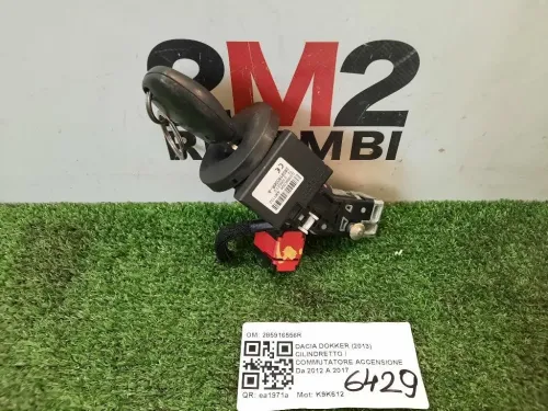Cilindretto Commutatore Accensione 285916556R Dacia Dokker 2013