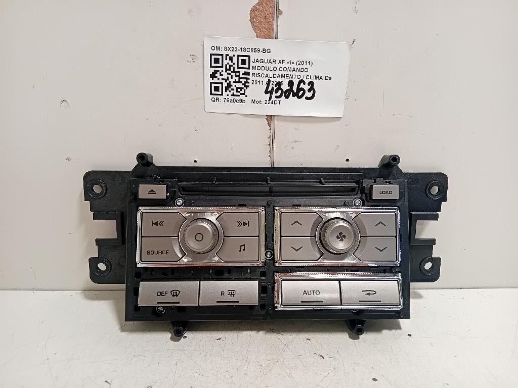 Modulo Comando Riscaldamento Clima 8X23-18C859-BG Jaguar XF I 2011