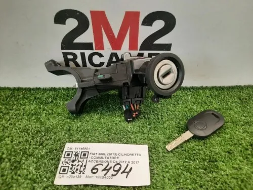 Cilindretto Commutatore Accensione 61146901 Fiat 500L 2013