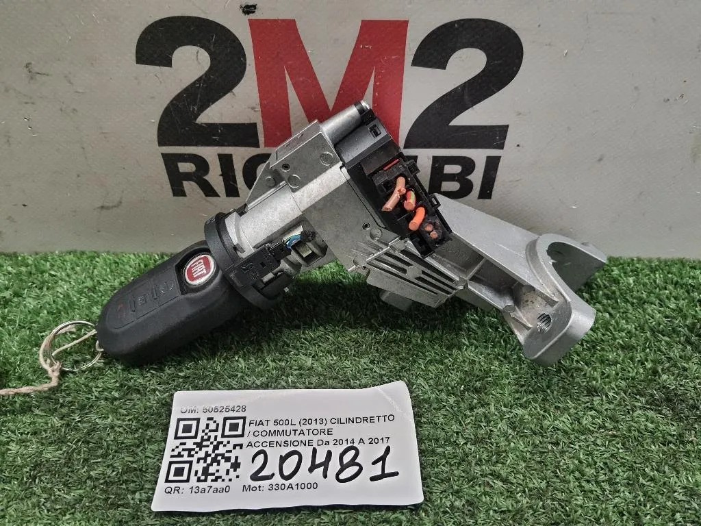 Cilindretto Commutatore Accensione 50525428 Fiat 500L 2013