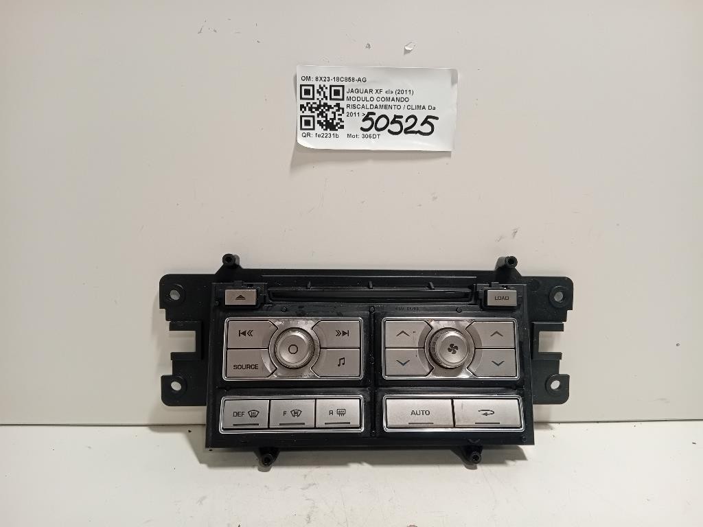 Modulo Comando Riscaldamento Clima 8X23-18C858-AG Jaguar XF I 2011