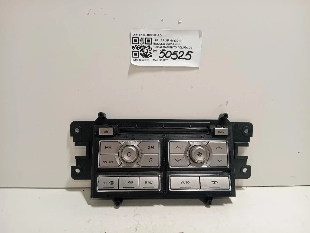 Modulo Comando Riscaldamento Clima 8X23-18C858-AG Jaguar XF I 2011
