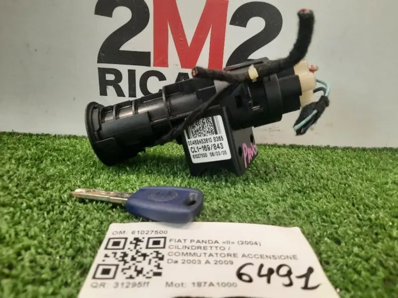 Cilindretto Commutatore Accensione 61027500 Fiat Panda II 2004