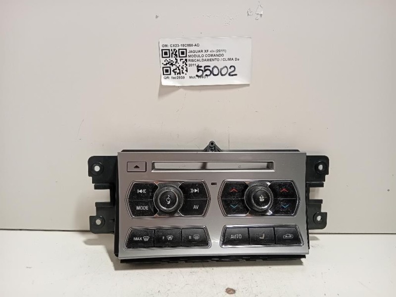 Modulo Comando Riscaldamento Clima CX23-18C858-AD Jaguar XF I 2011