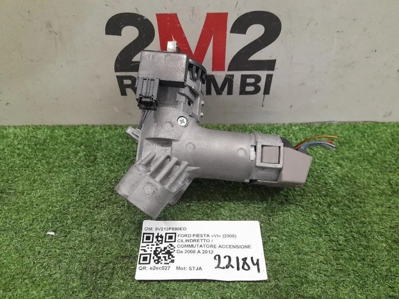 Cilindretto Commutatore Accensione 9V213F880ED Ford Fiesta VI 2008