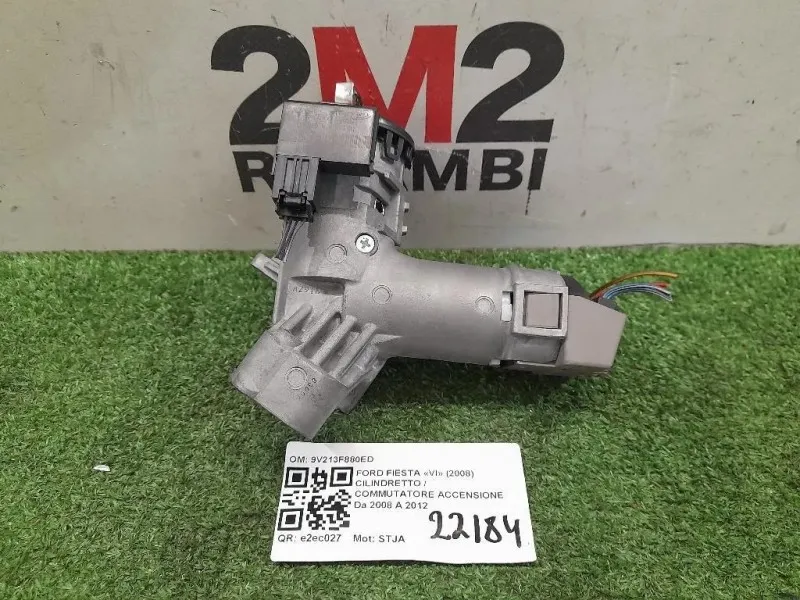 Cilindretto Commutatore Accensione 9V213F880ED Ford Fiesta VI 2008