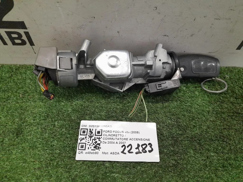 Cilindretto Commutatore Accensione 3M513F880QAD Ford Focus II 2005