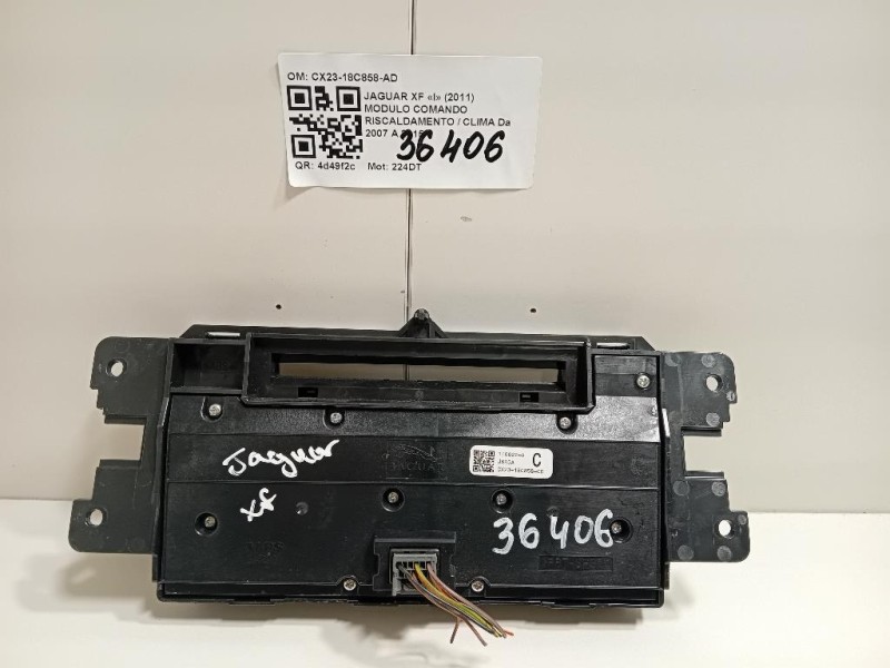Modulo Comando Riscaldamento Clima CX23-18C858-AD Jaguar XF I 2011