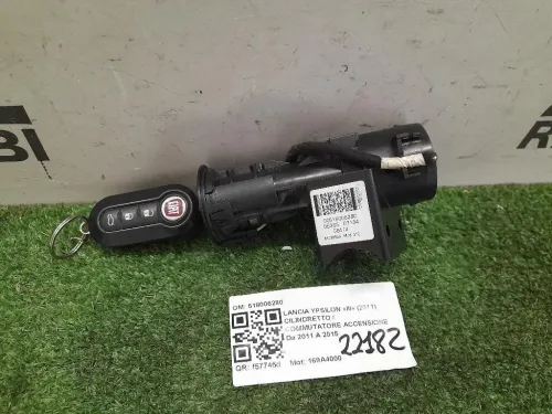 Cilindretto Commutatore Accensione 518006280 Lancia Ypsilon III 2011