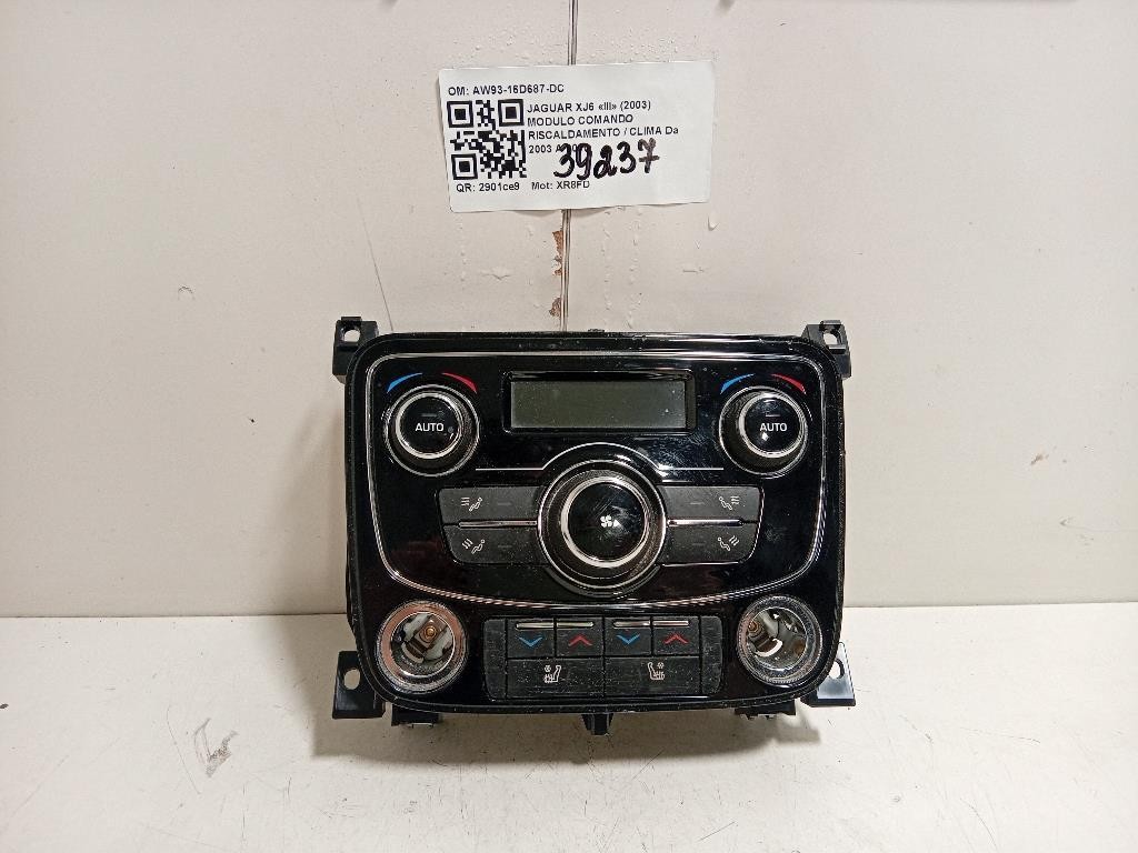 Modulo Comando Riscaldamento Clima AW93-16D687-DC Jaguar XJ6 III 2003