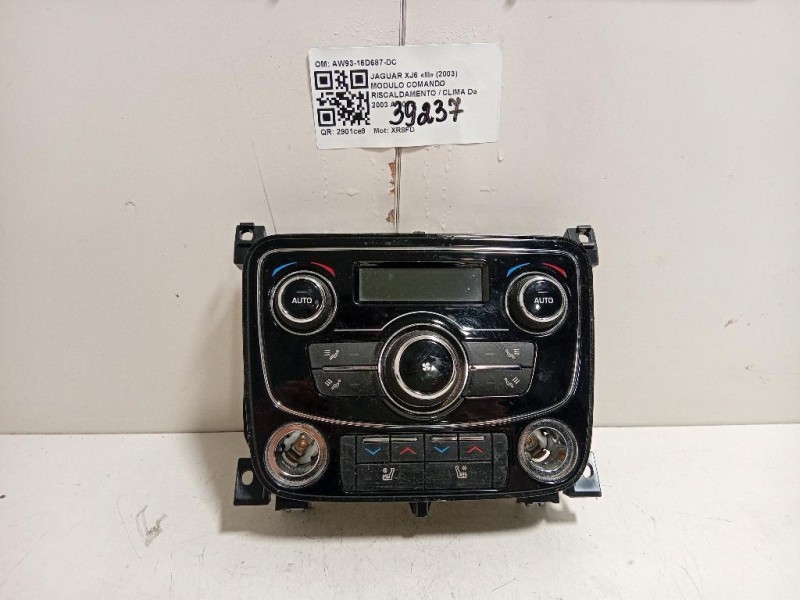 Modulo Comando Riscaldamento Clima AW93-16D687-DC Jaguar XJ6 III 2003