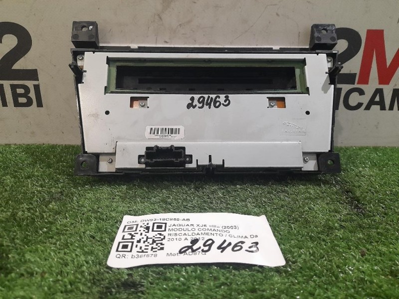Modulo Comando Riscaldamento Clima DW93-18C858-AB Jaguar XJ6 III 2003