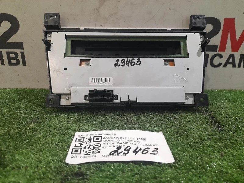 Modulo Comando Riscaldamento Clima DW93-18C858-AB Jaguar XJ6 III 2003
