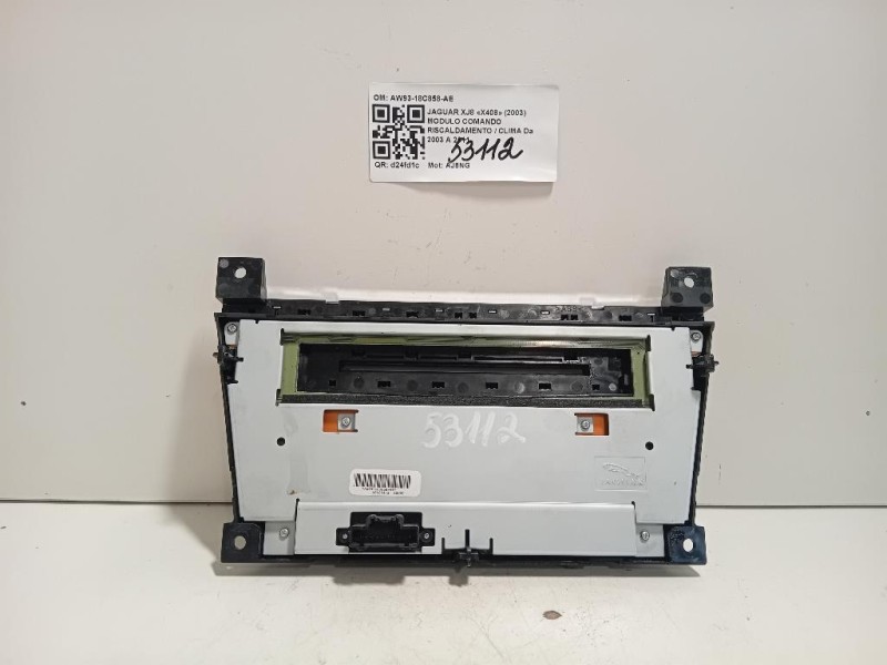 Modulo Comando Riscaldamento Clima AW93-18C858-AE Jaguar XJ8 X408 2003