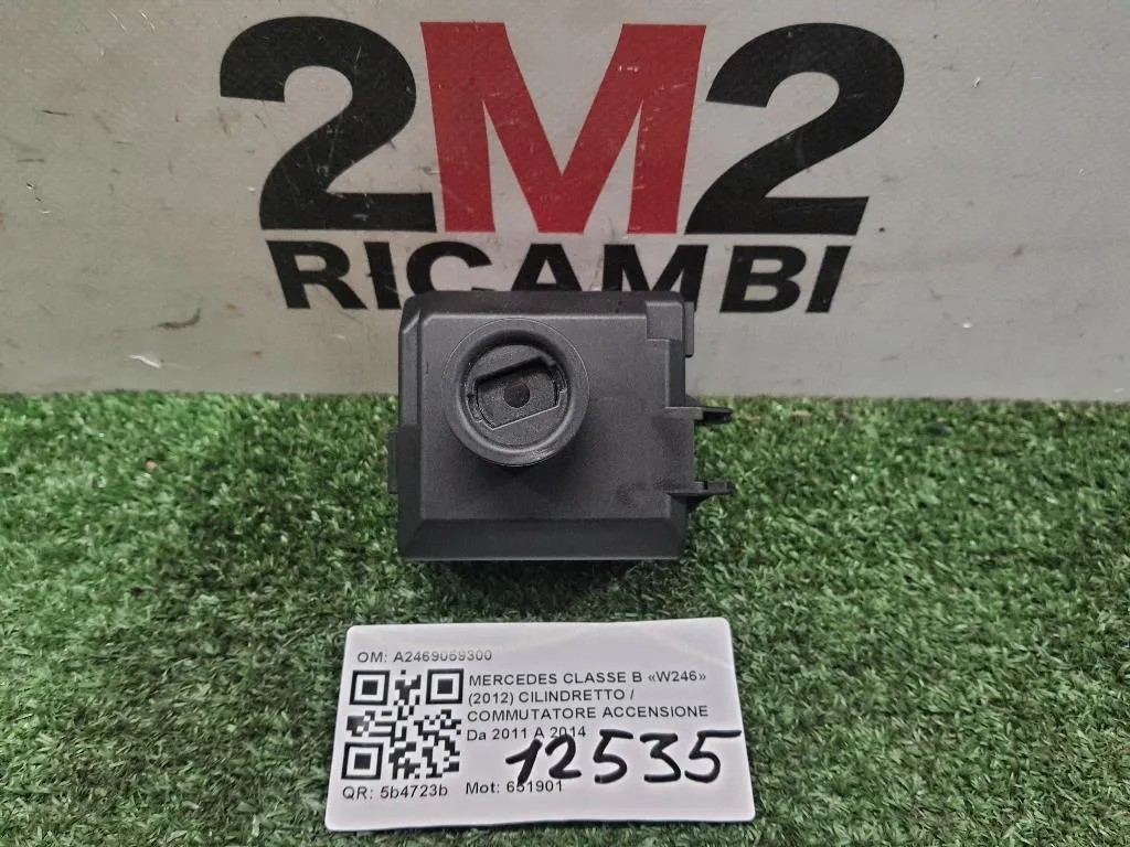 Cilindretto Commutatore Accensione A2469059300 Mercedes Classe B W246 2012