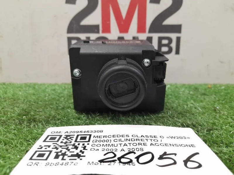 Cilindretto Commutatore Accensione A2095453308 Mercedes Classe C W203 2000