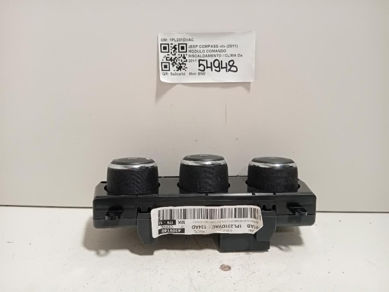 Modulo Comando Riscaldamento Clima 1PL231DVAC Jeep Compass II 2011