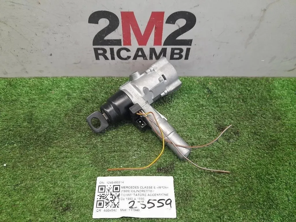 Cilindretto Commutatore Accensione 1245450314 Mercedes Classe E W124 1985