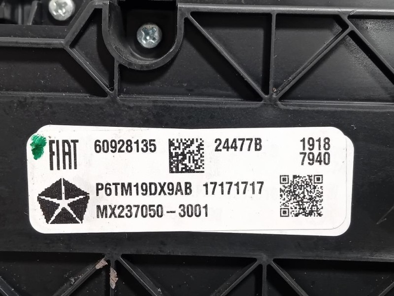 Modulo Comando Riscaldamento Clima 60928135 Jeep Compass III 2017