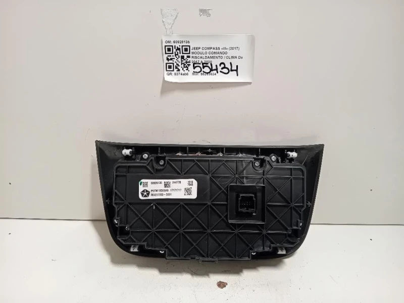 Modulo Comando Riscaldamento Clima 60928135 Jeep Compass III 2017