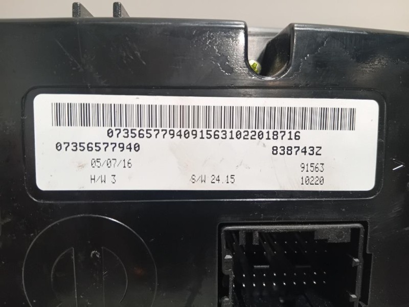 Modulo Comando Riscaldamento Clima 07356577940 Jeep Renegade 2015