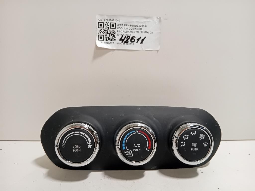Modulo Comando Riscaldamento Clima 07356461040 Jeep Renegade 2015